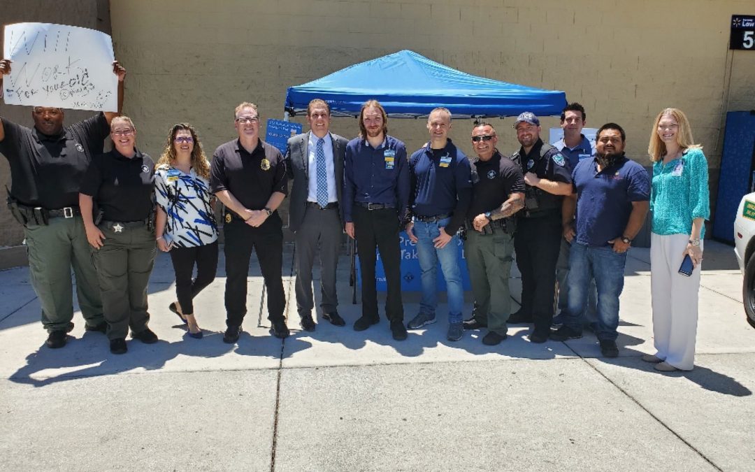 Substance Abuse Free Indian River partners with local police in taking back unwanted prescription drugs at 15 locations in the county.